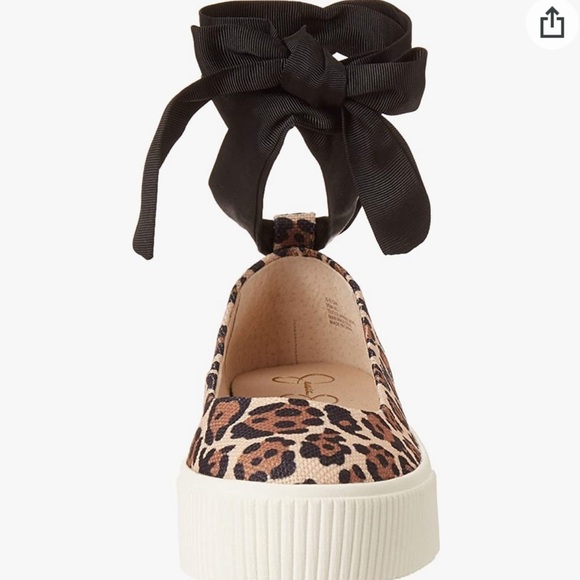 ✅Jessica Simpson Womens Elisah Round Toe Slip On Slip-On Sneakers Sz 7.5 - Picture 5 of 9